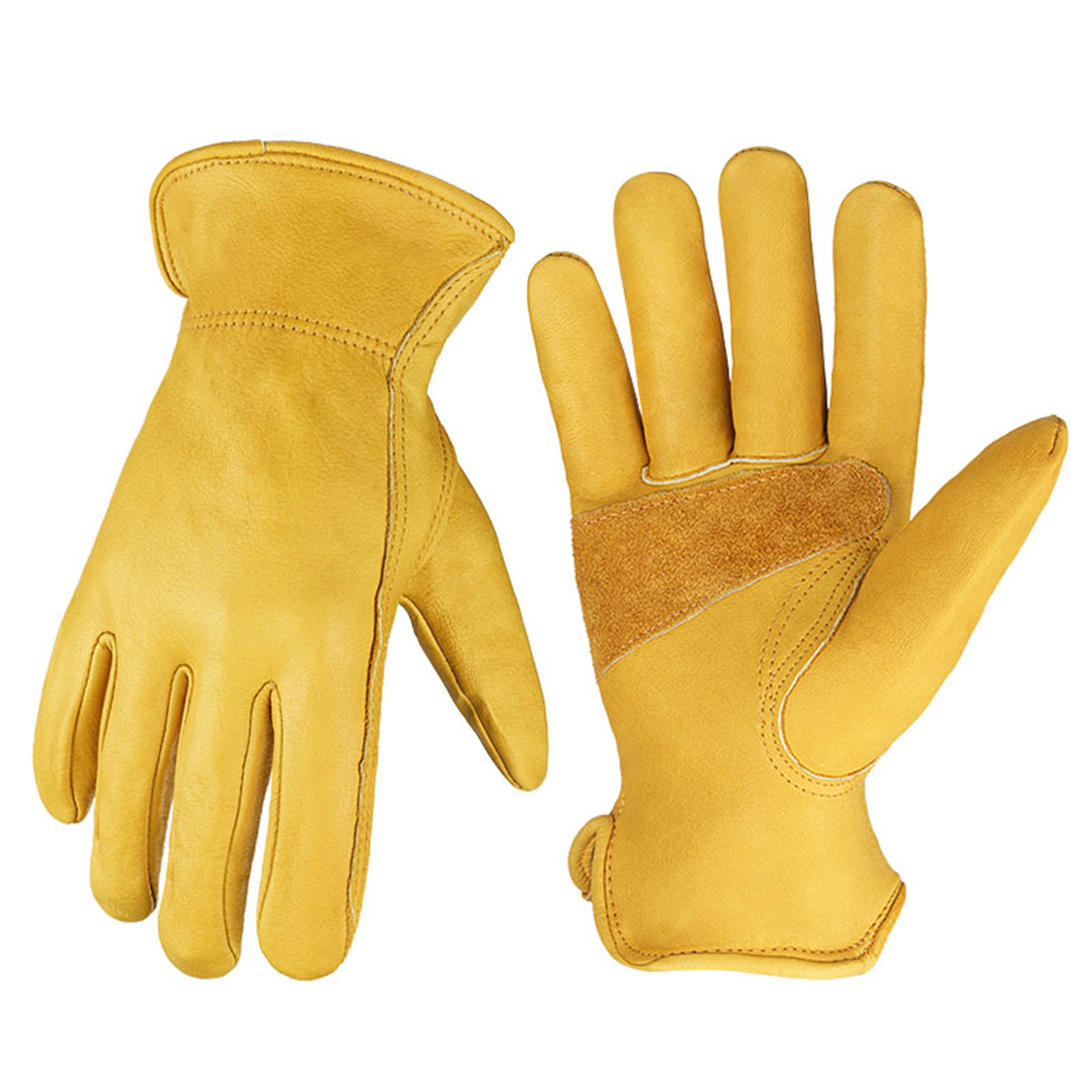 Cowhide Horticultural Planting Protective Gloves 14