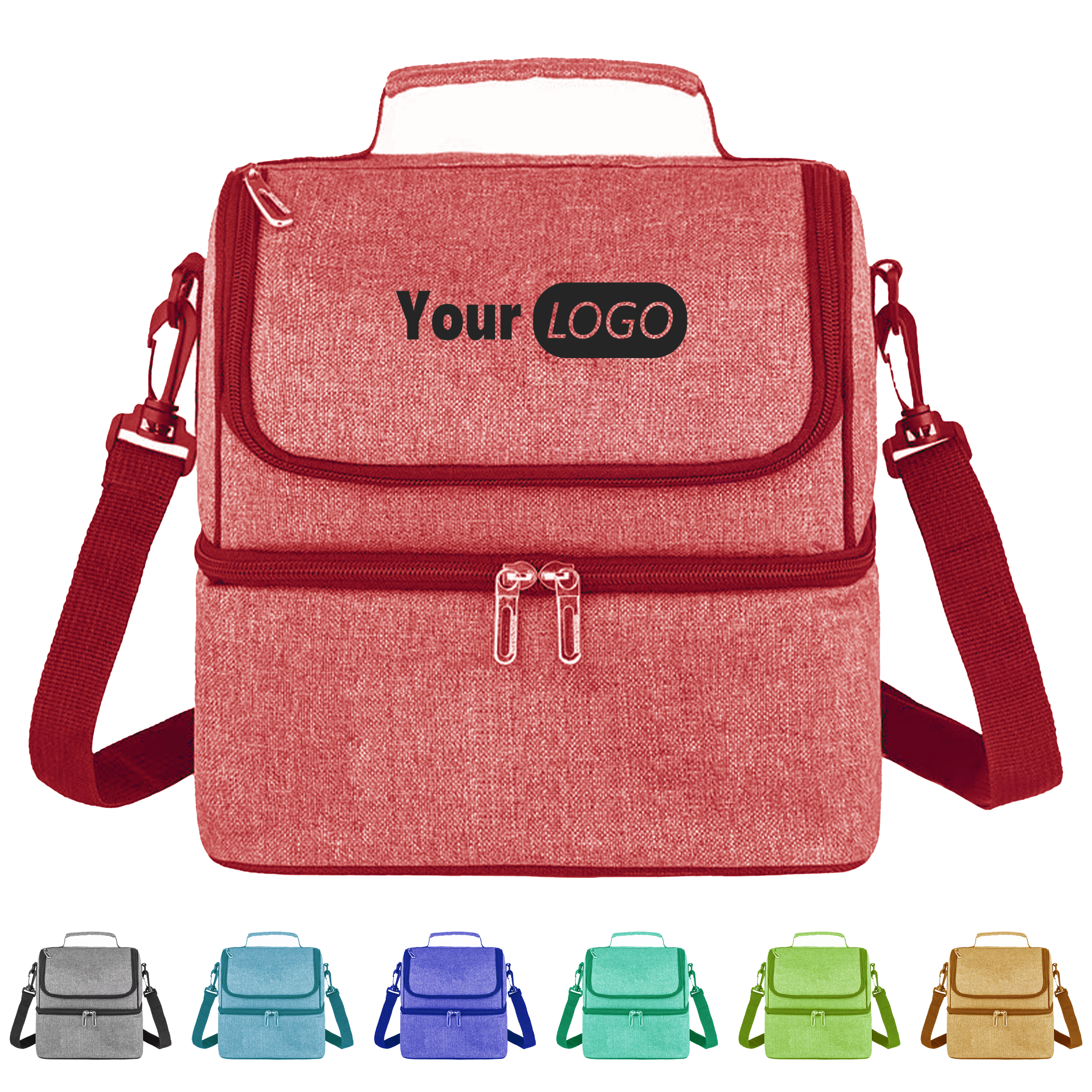 Polyester Reliable Insulated Lunch Bag