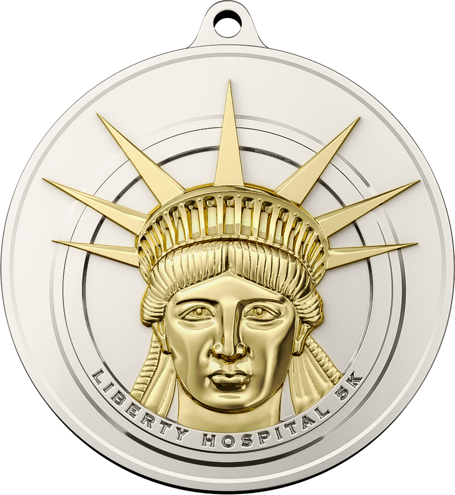 2.25" Custom Die Struck Soft Enamel Medals 14