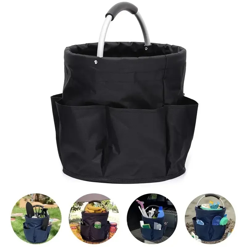 Oxford Grocery Storage Basket Garden Tool Handle Bag 3