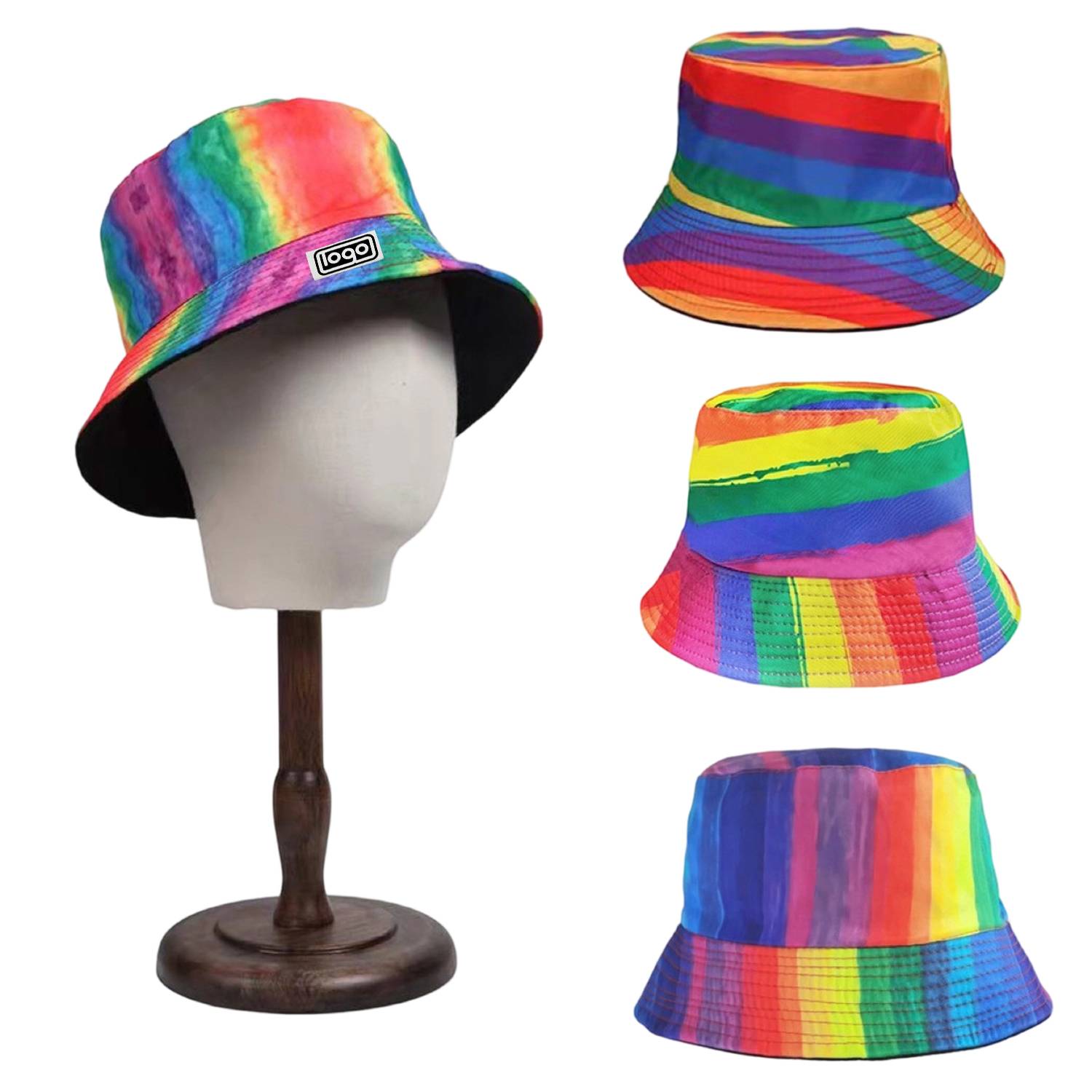 Rainbow Bucket Hat