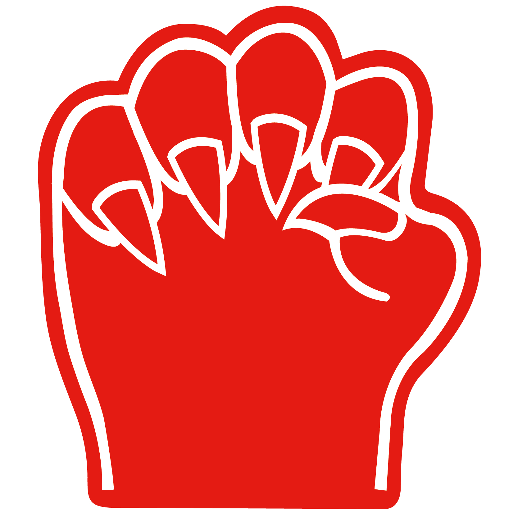 Large Claw Mitt 60