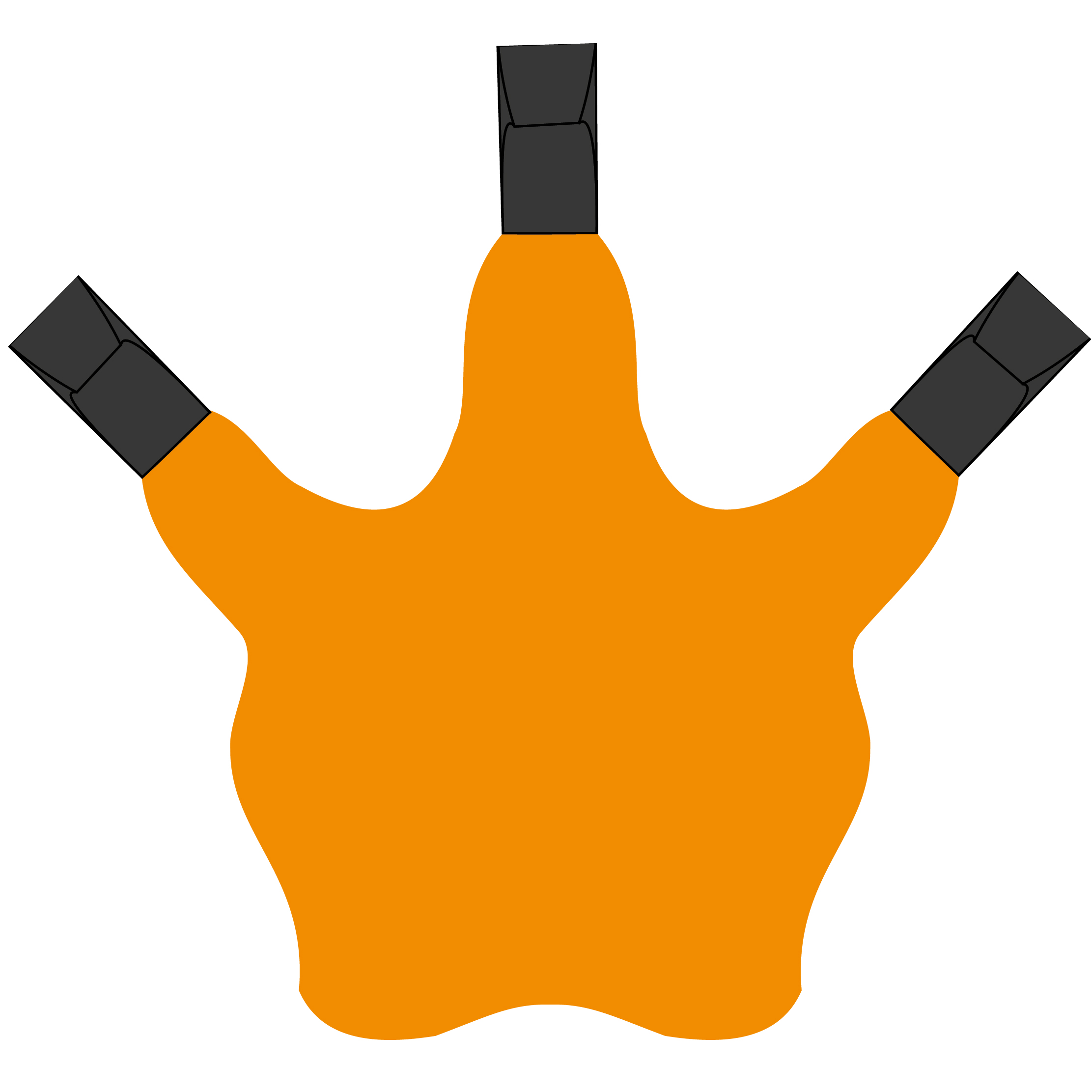 3 Talon Claw Mitt 44