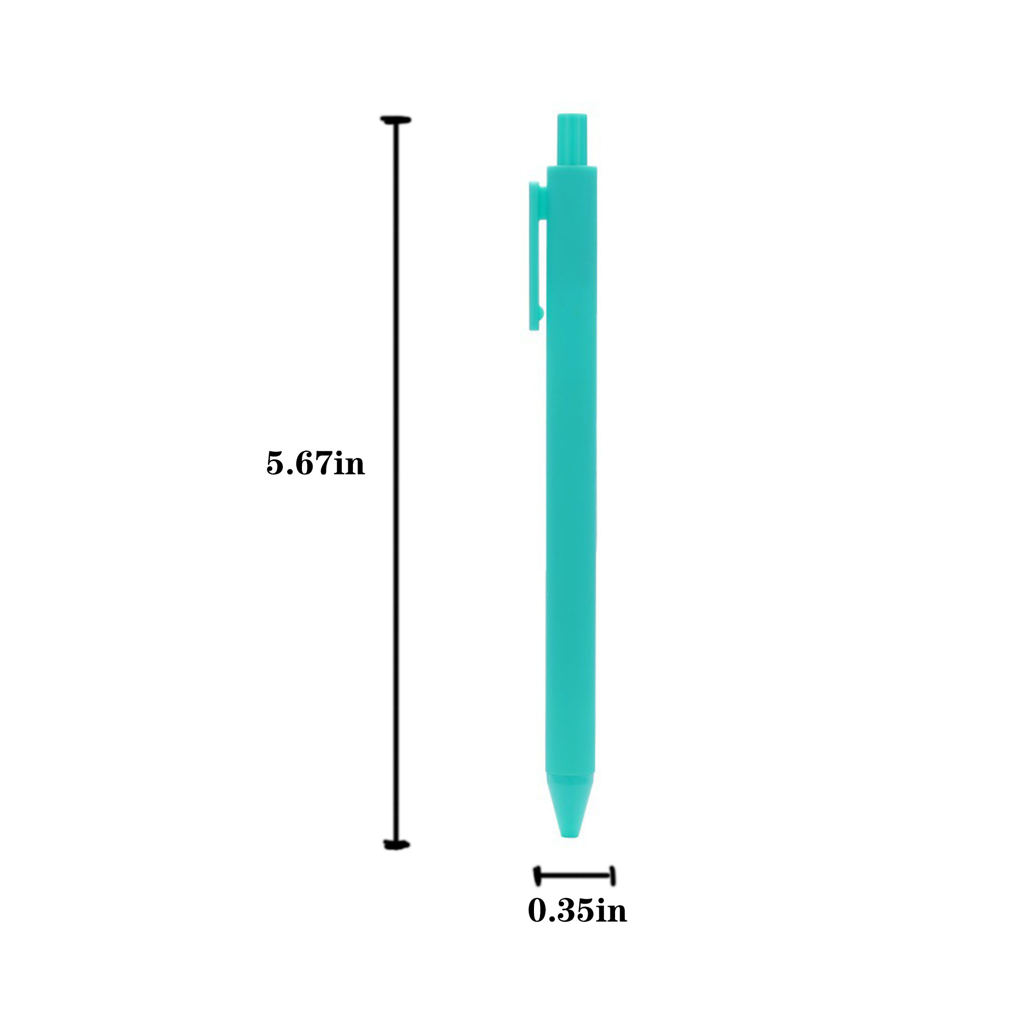 Vibrant Retractable Ballpoint Writing Tools 5