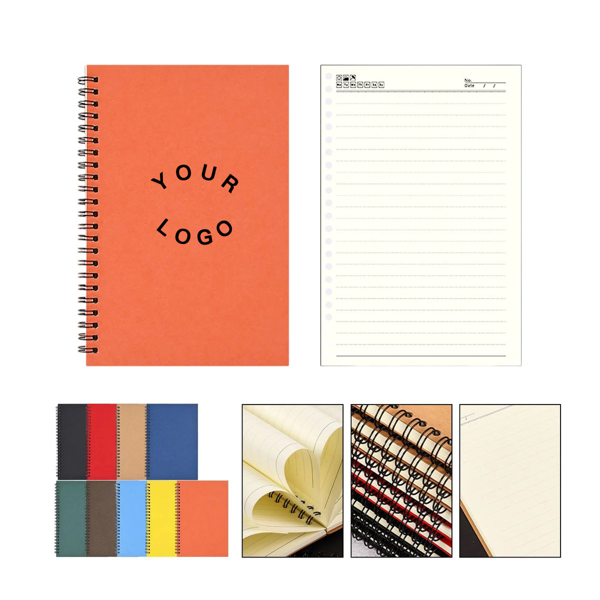 Compact Spiral Journal for Daily Use