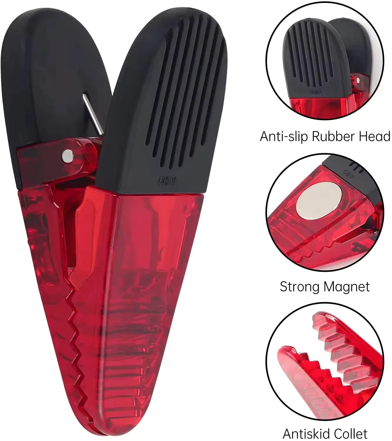 Plastic Magnet Power Clips 3