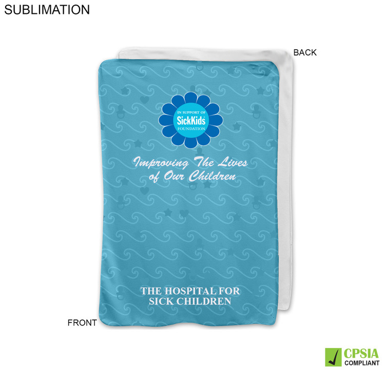Baby Blankets Fiel Sublimated Or Blank Fleece Baby Blanket 30x40