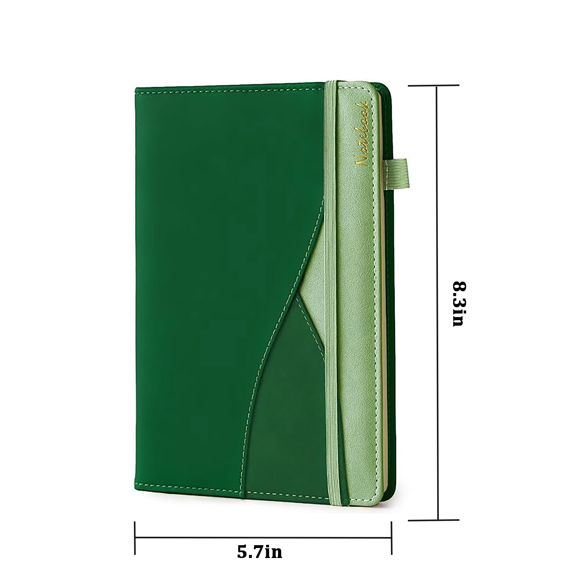Notebooks with Hardcover Numbered Leather 8