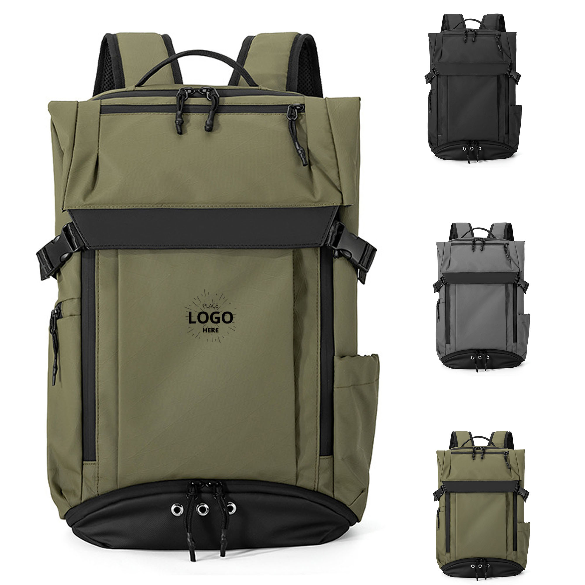 Water Resistant Oxford Laptop Backpack