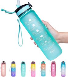 Marked water bottles