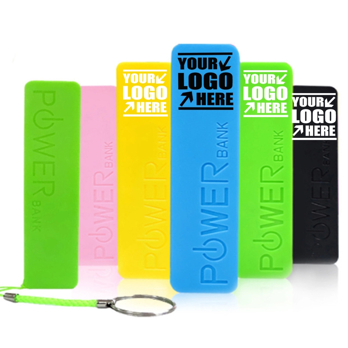 2600 mAh Color High Quality Mini Portable Power Bank
