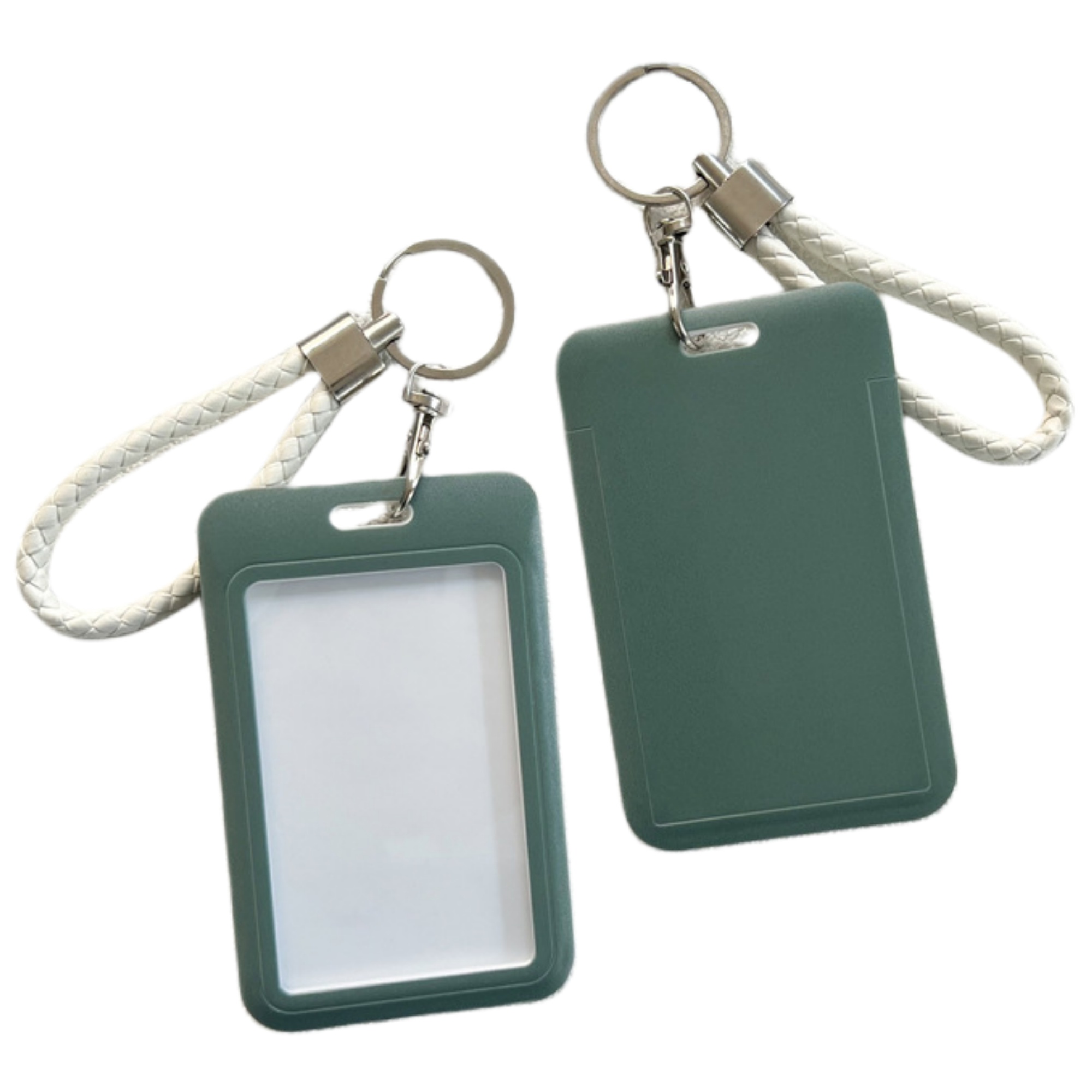 ID Badge Bus Card Holder Keychain 17
