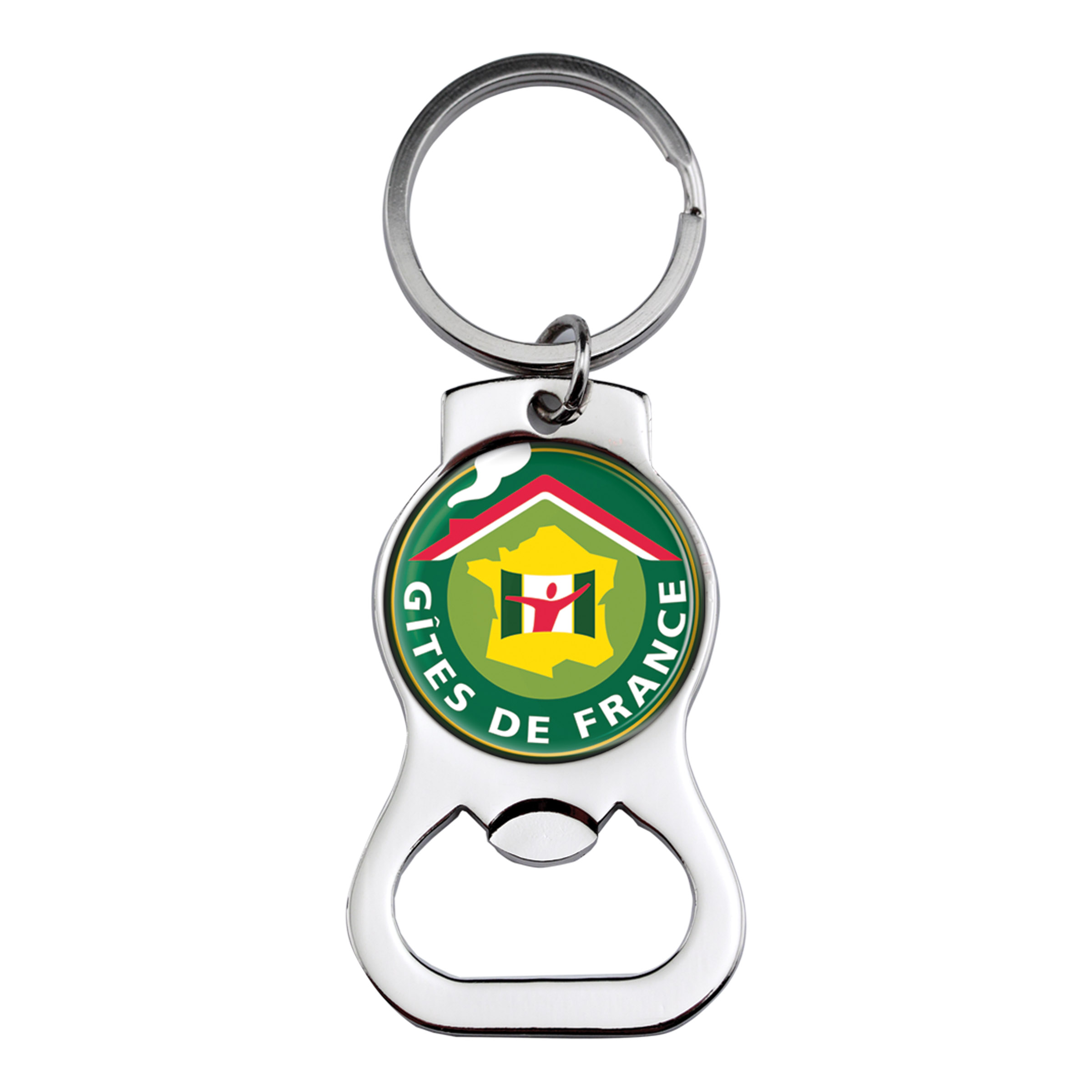 Keychain Bottle Opener - Full Color Dome 16