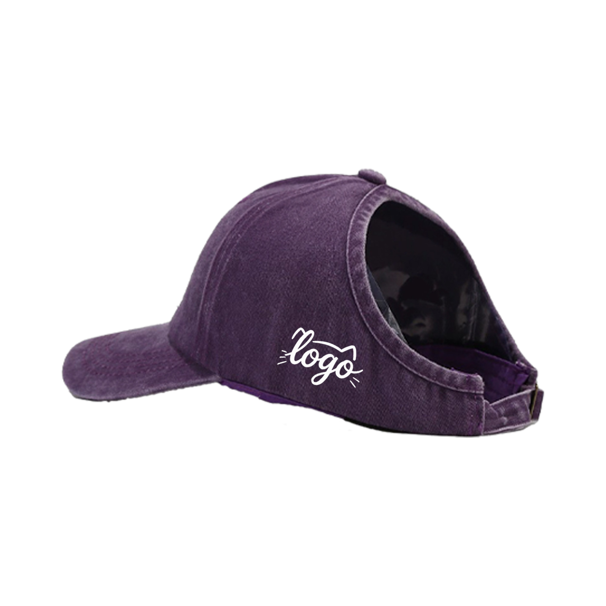 Breathable Ponytail Hat for Summer Sun Protection 3