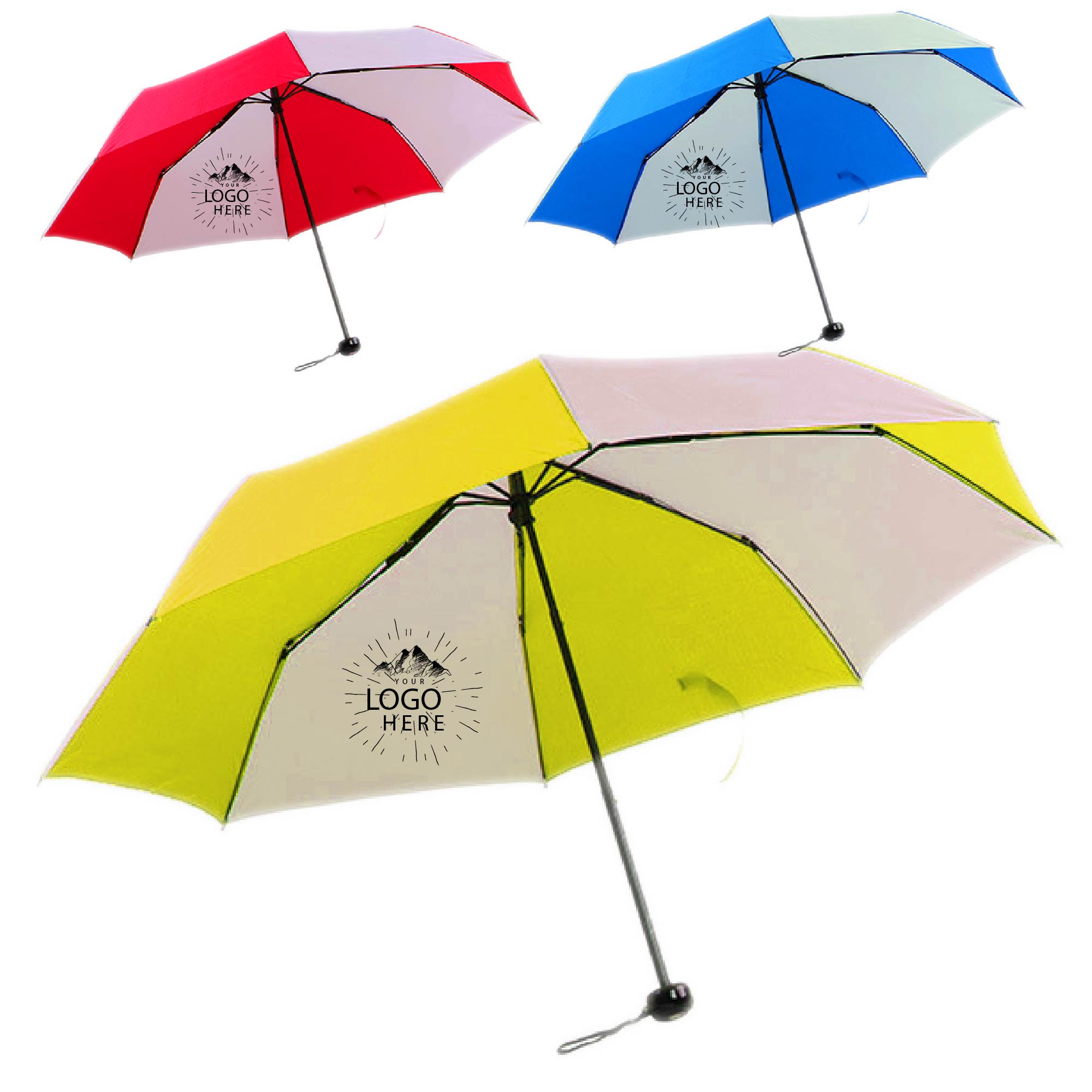 42" Arc Budget Telescopic Umbrella