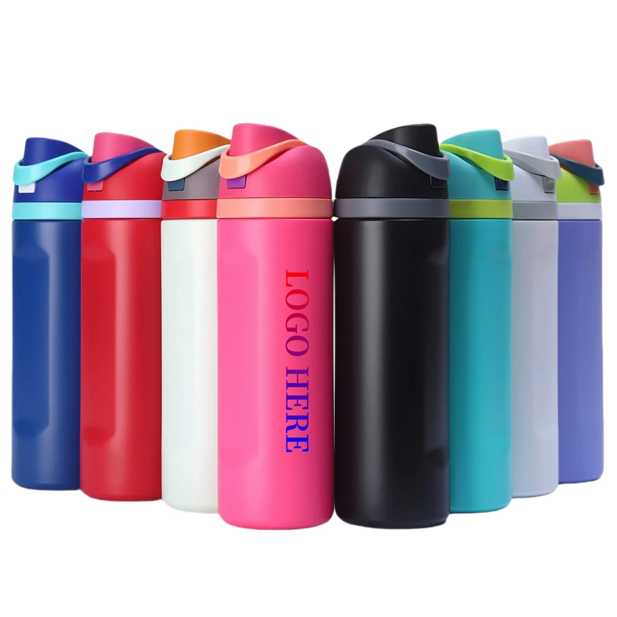 Full Color 24Oz Insulated Stainless Steel Sports Bottle 12