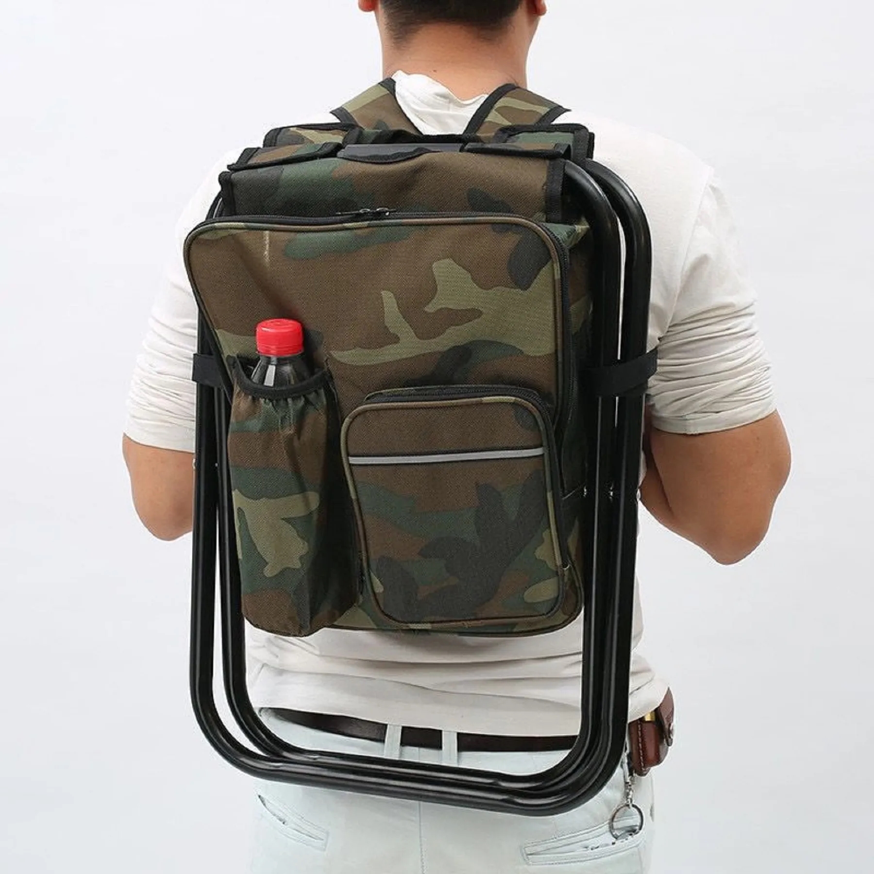 Camping Stool with Insulated Bag 27