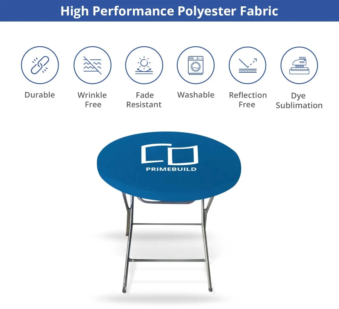 Round Spandex Table Top Cover (Diameter 24") 13