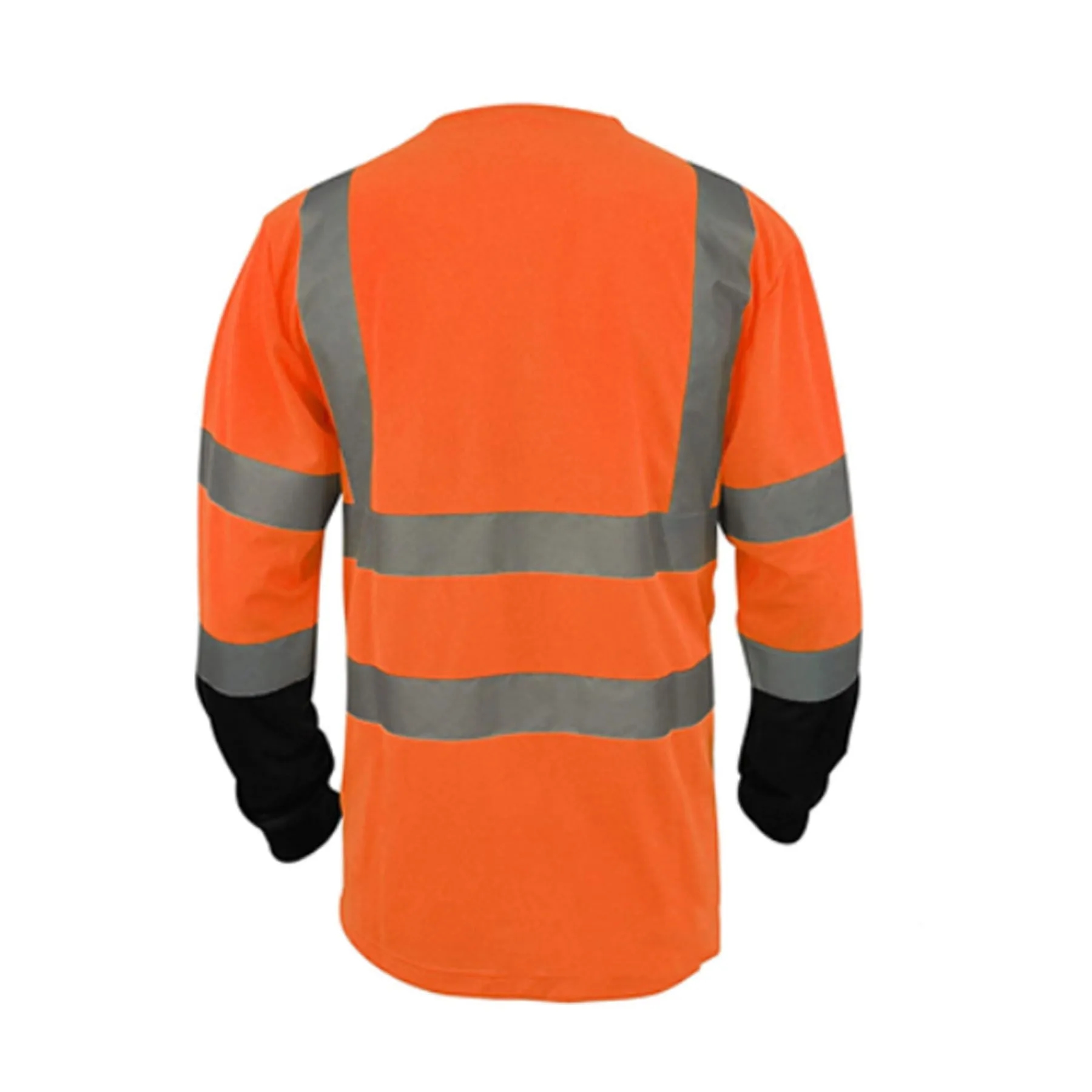 High Visibility Heavy-duty Long Sleeve Reflective Safety T-S 17