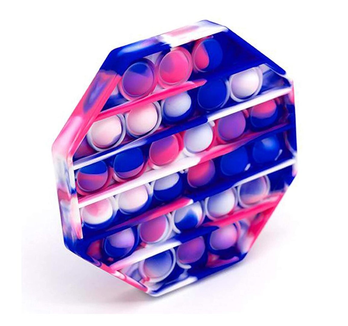 Full Color Printing Octagonal shape Reliever Fidget Toy