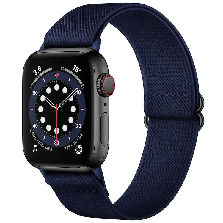 Apple Watch Mesh Bands - Dark Blue Nylon 38mm/40mm/41mm Face 3