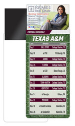 Magna-Card Business Card Magnet Football Schedules (3.5x9)