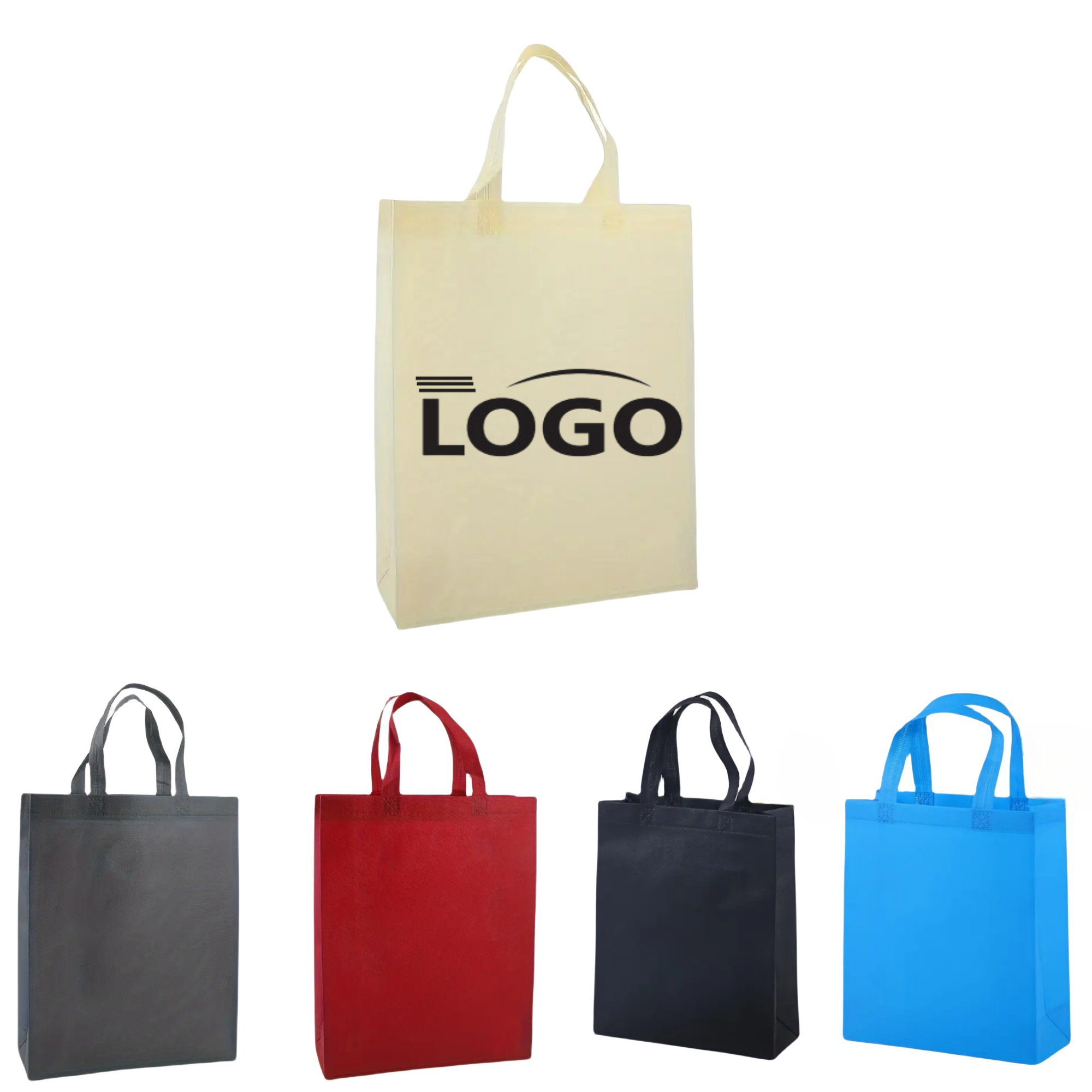 Colorful Portable Non-Woven Tote Bag 2