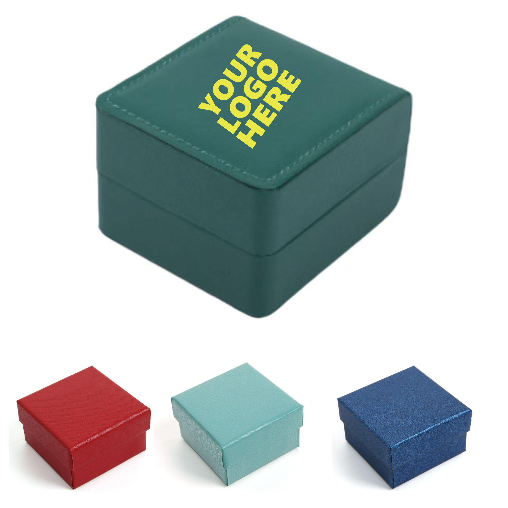 Cotton-Filled Cardboard Jewelry Gift Box