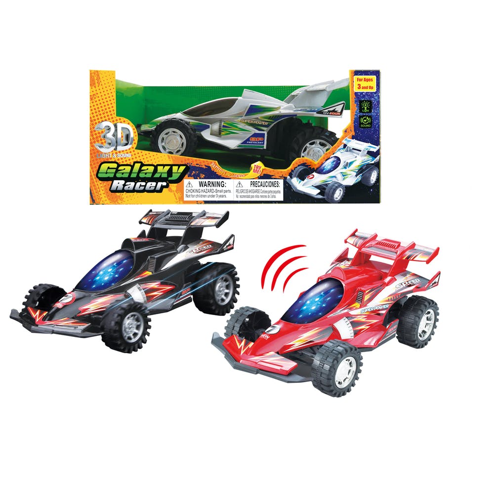 Friction-Powered Space Cars - 13.75" Space Theme 2