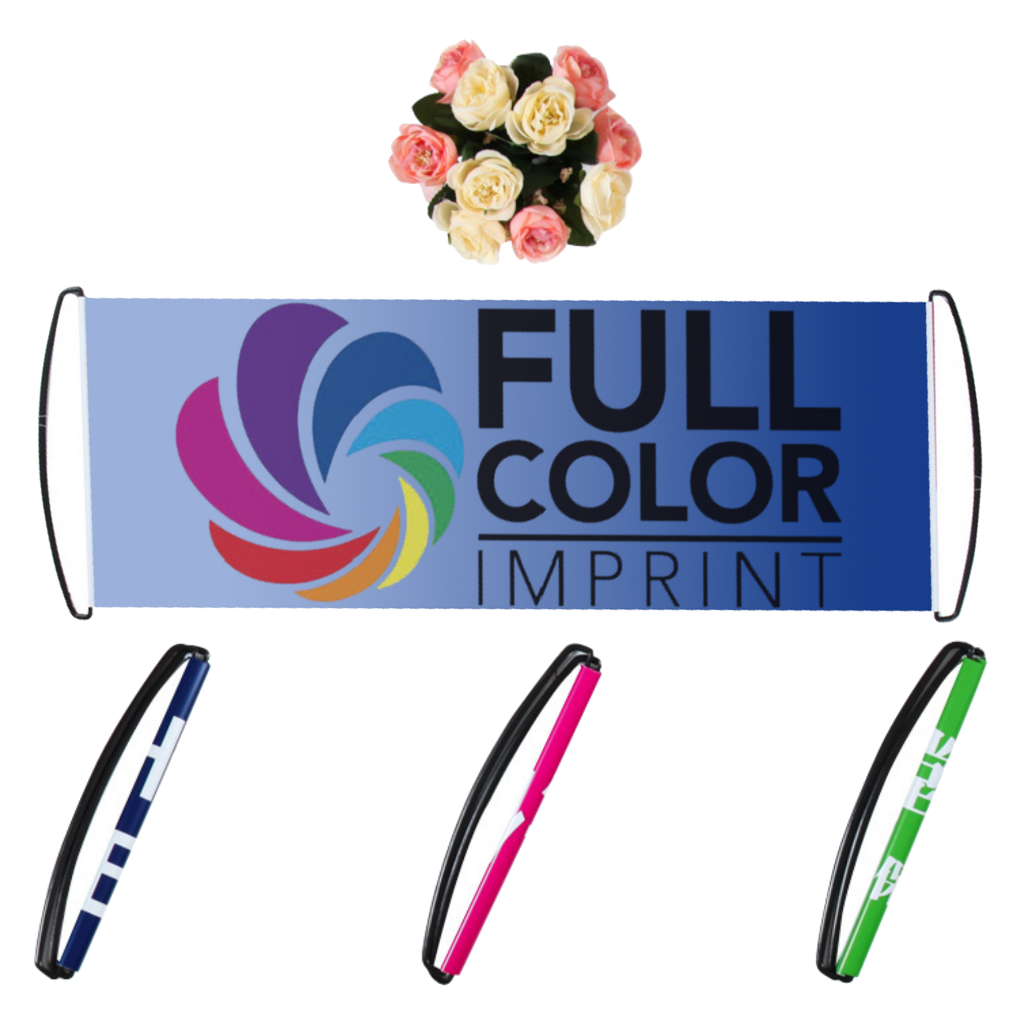 MOQ 50pcs Custom Promotional Pull Banner