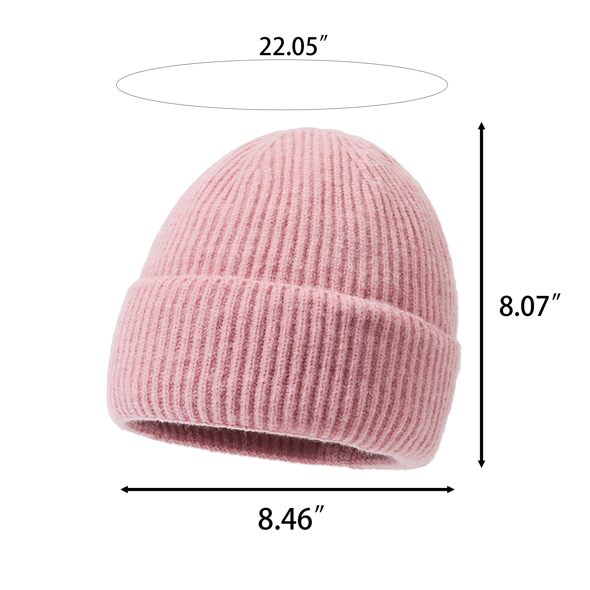Personalized Solid Color Beanie 14