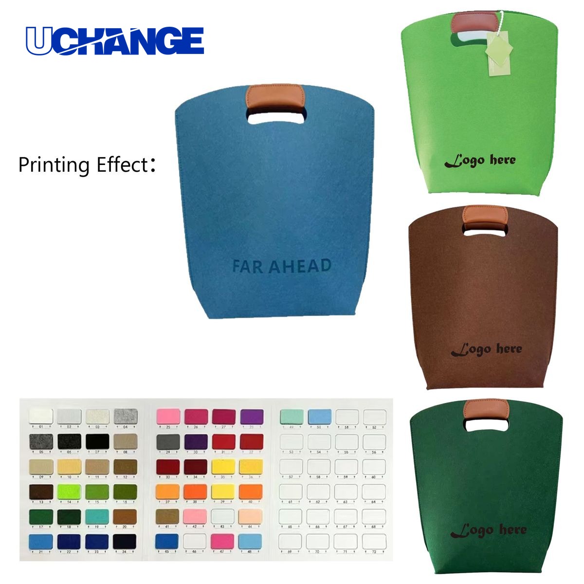 Felt Handheld Gift Bag