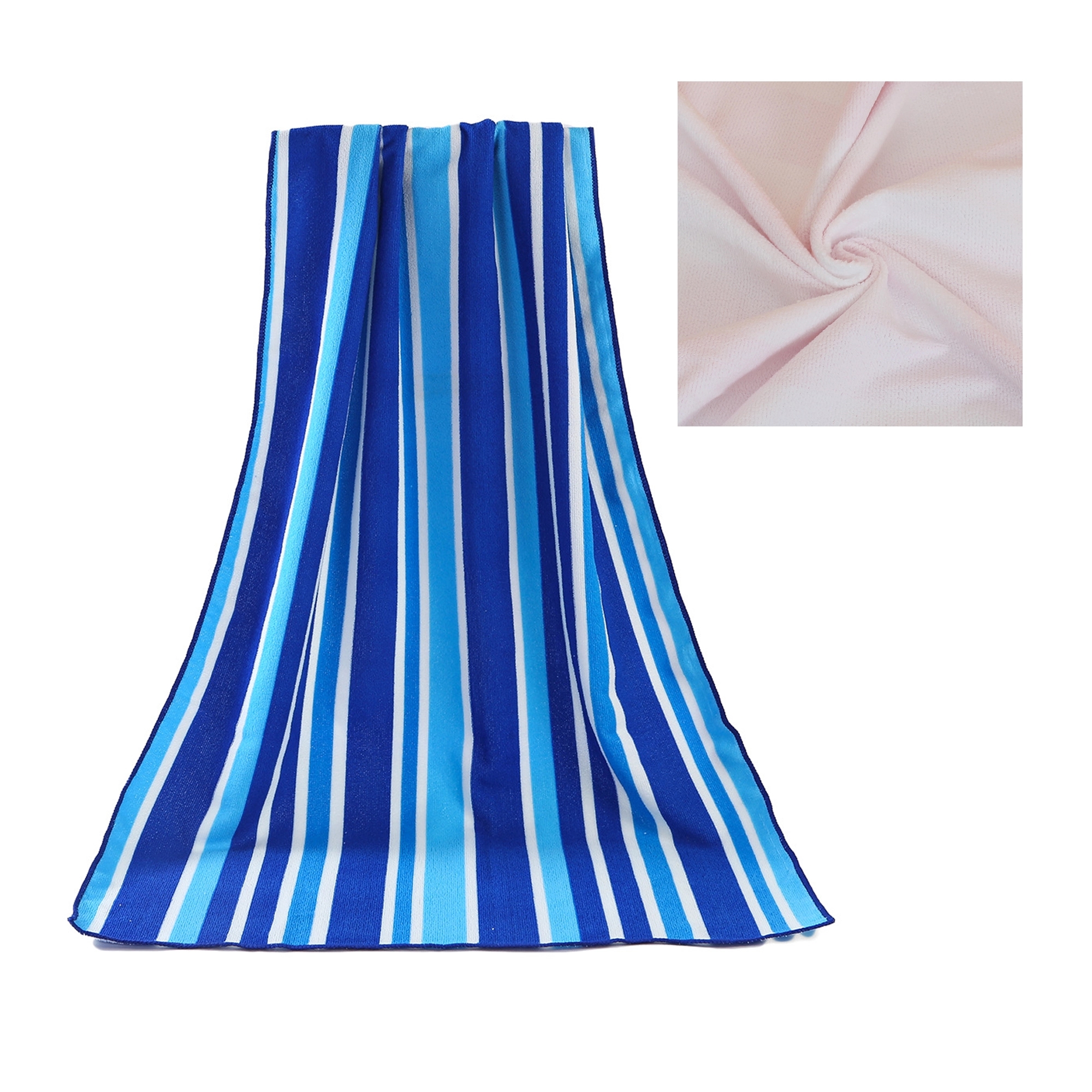 Microfiber Velour Beach Towel