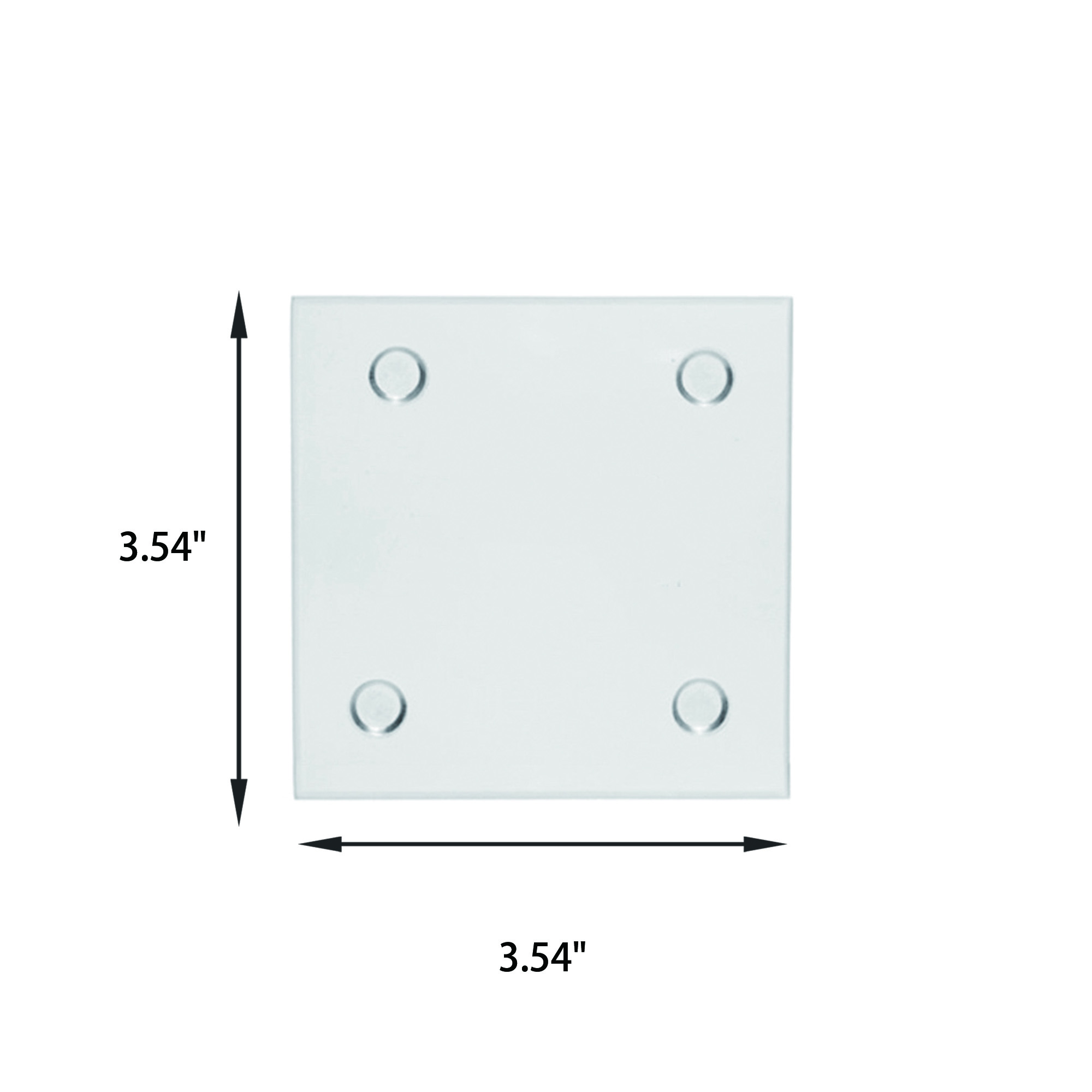 Full Color Economy Glass Coaster 4