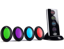 One for four wireless electronic key finder