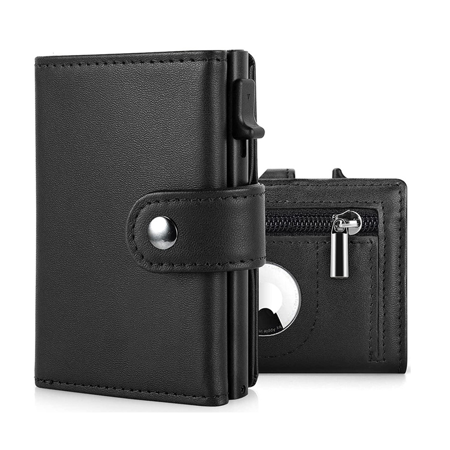 Genuine leather RFID anti-theft card holder 10
