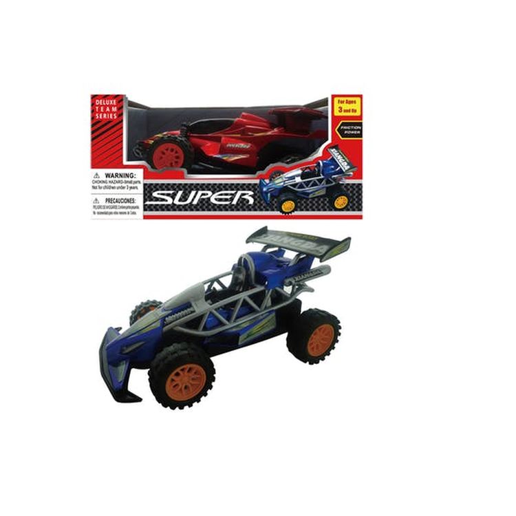 Friction Racing Cars - 9" Assorted Colors & Designs 3