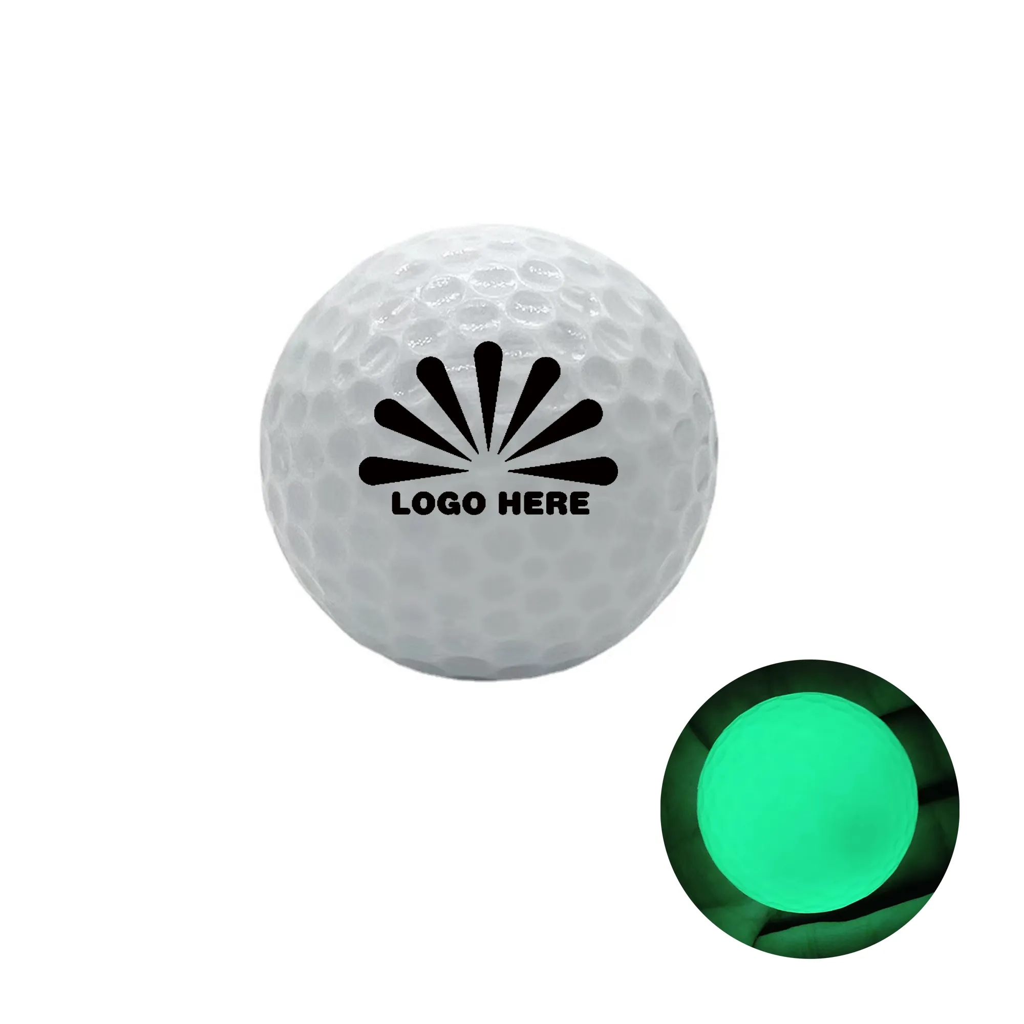 Luminous Golf Ball With Customizable Logo 6