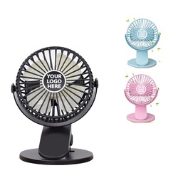 New USB charging desktop clip fan