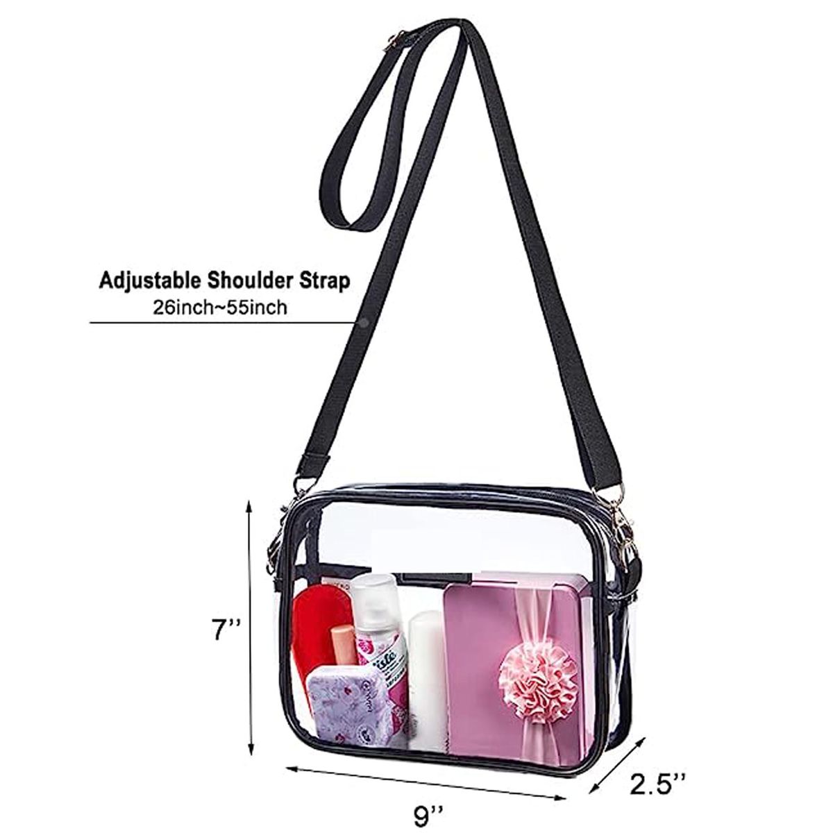 Clear Crossbody Bag
