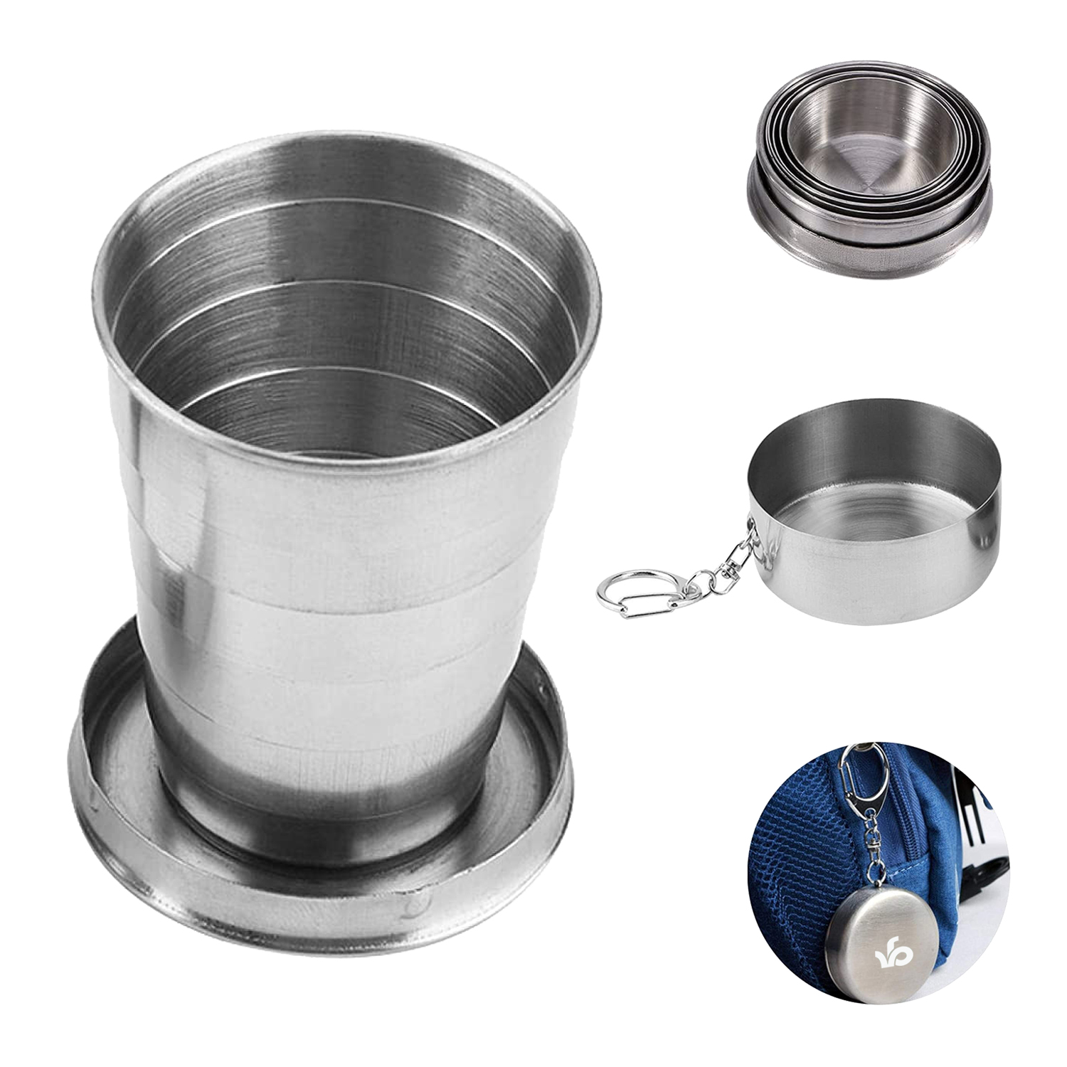 Stainless Steel Telescopic Cup