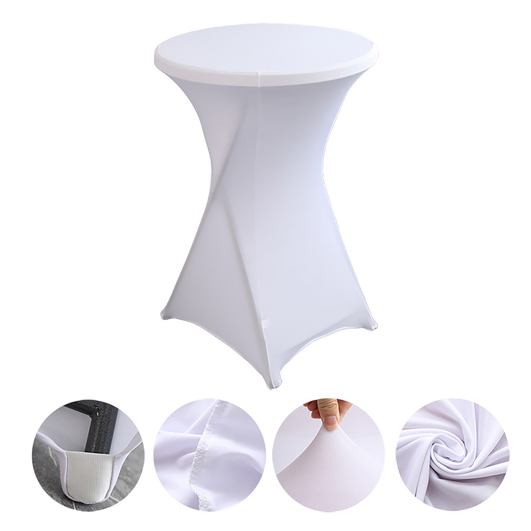 Round Elastic Table Cover 34