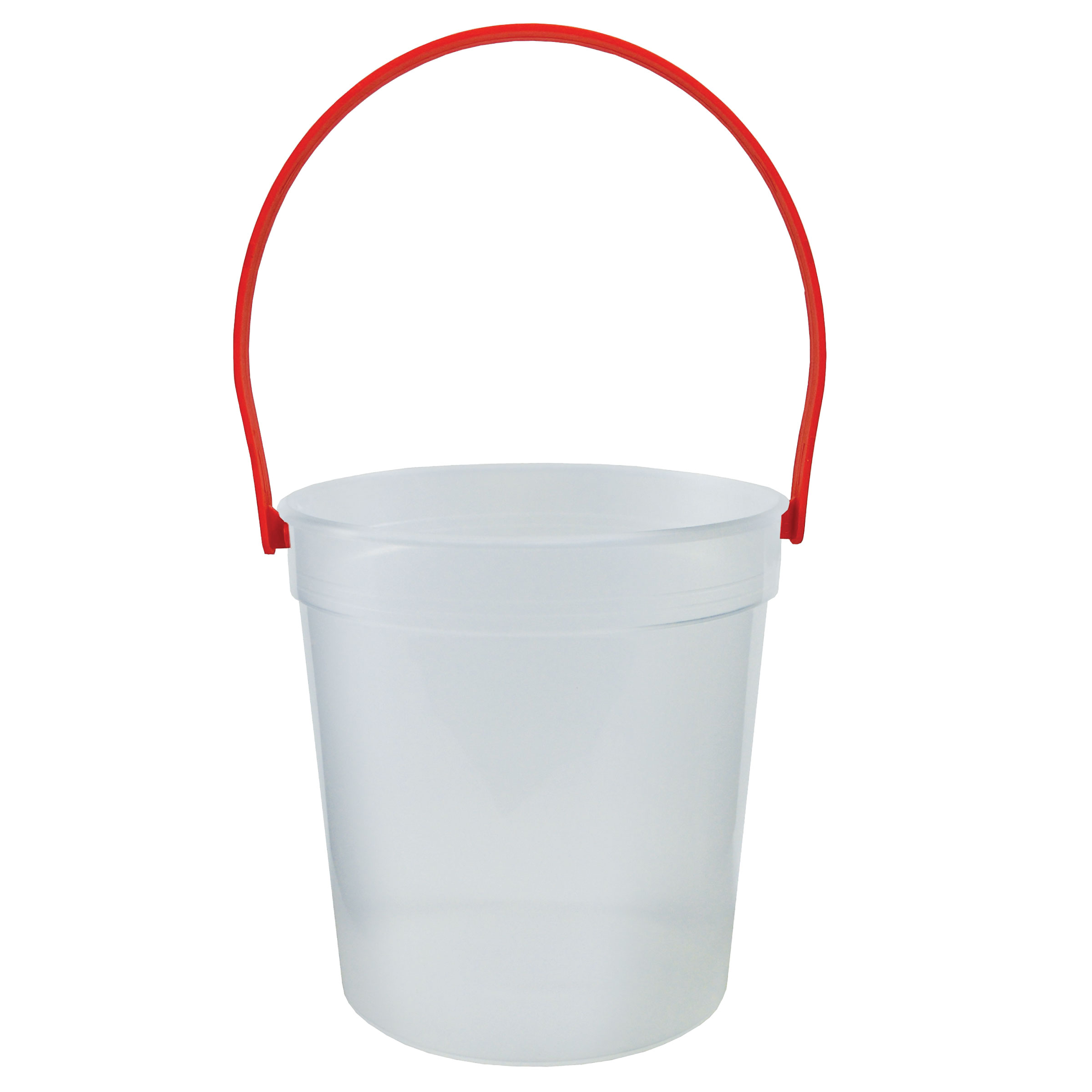 32oz Plastic Rum Bucket with Mix and Match Color Handle 19