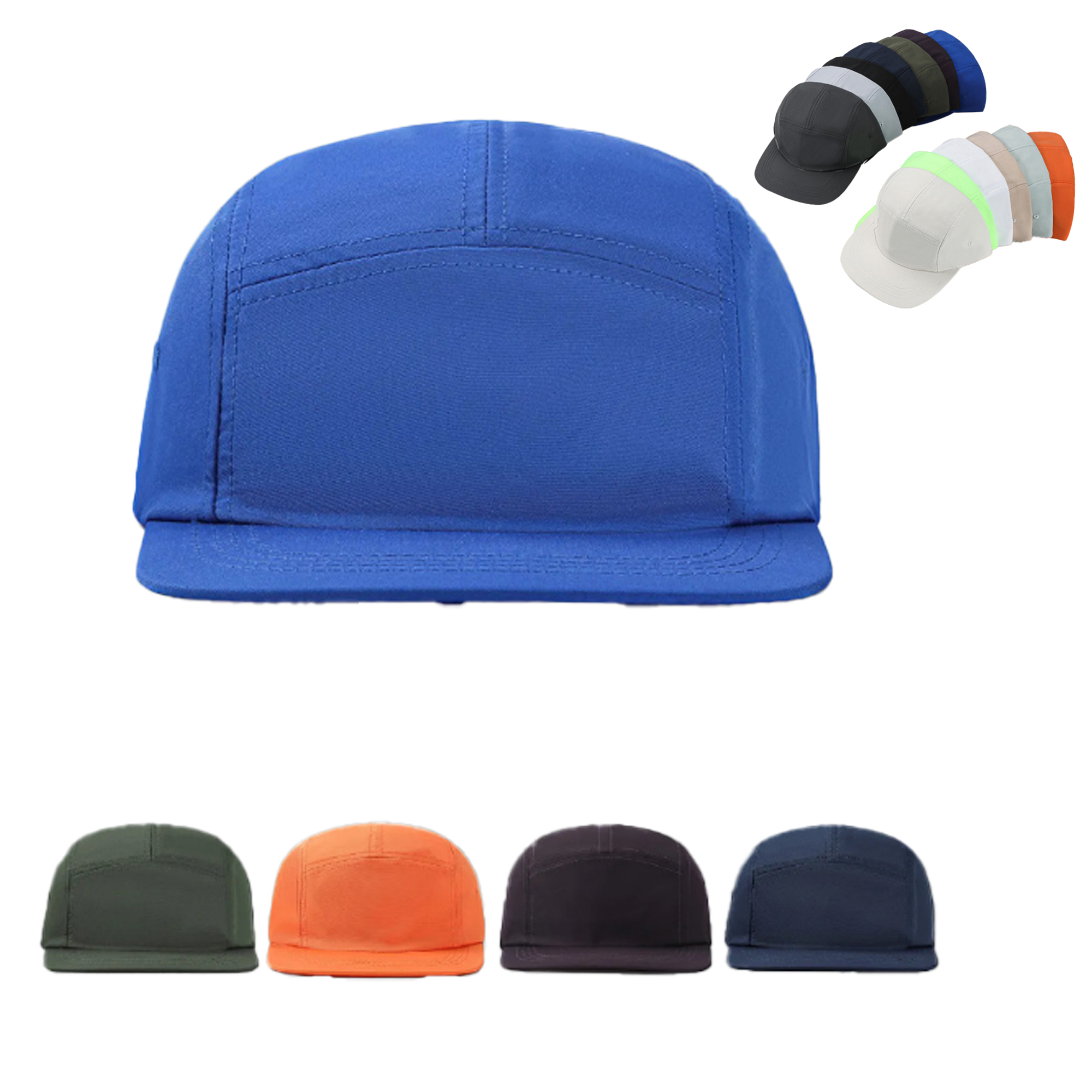 Outdoor Polyester Flat Cap 4