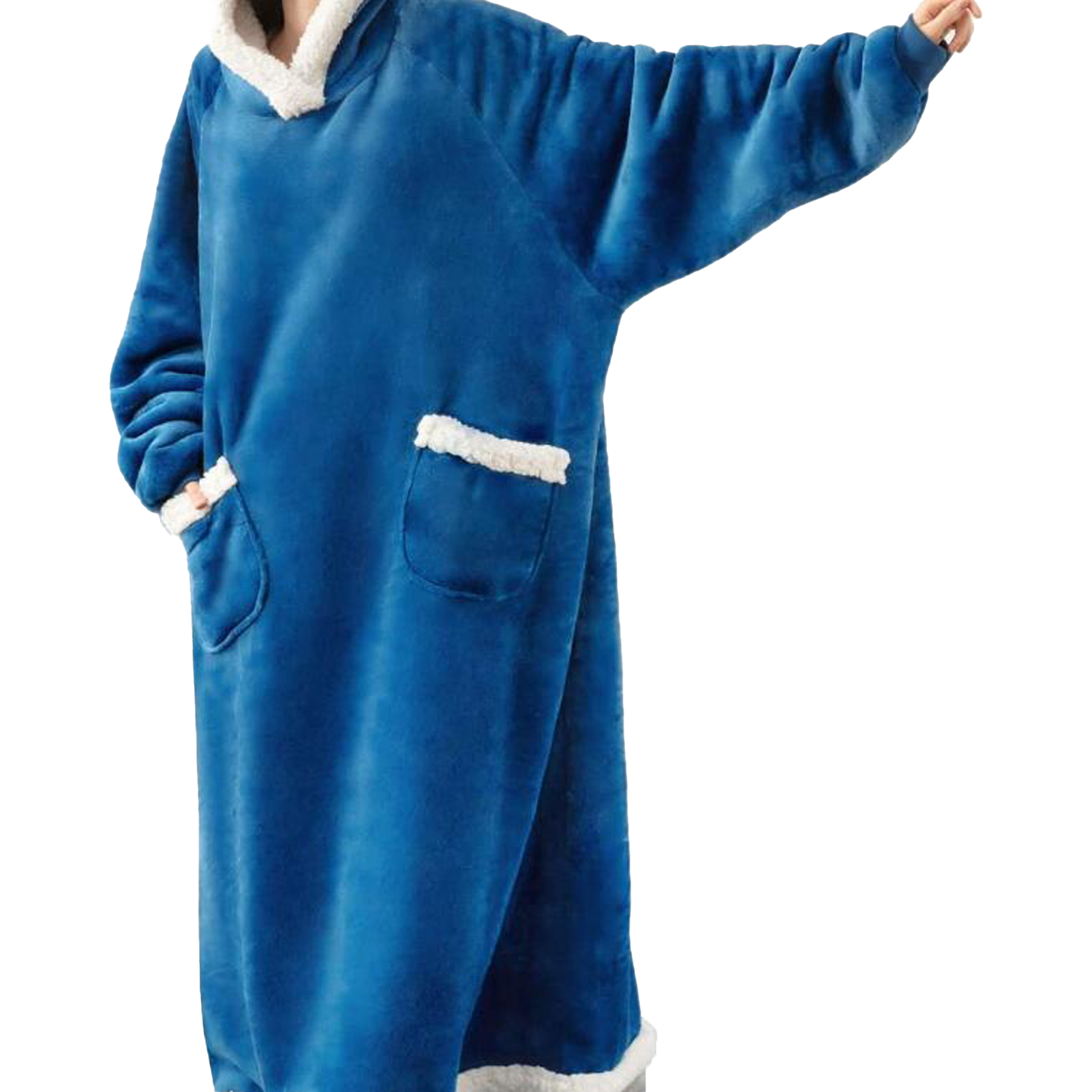 Polyester Winter Extended And Thickened Lazy Blanket 25