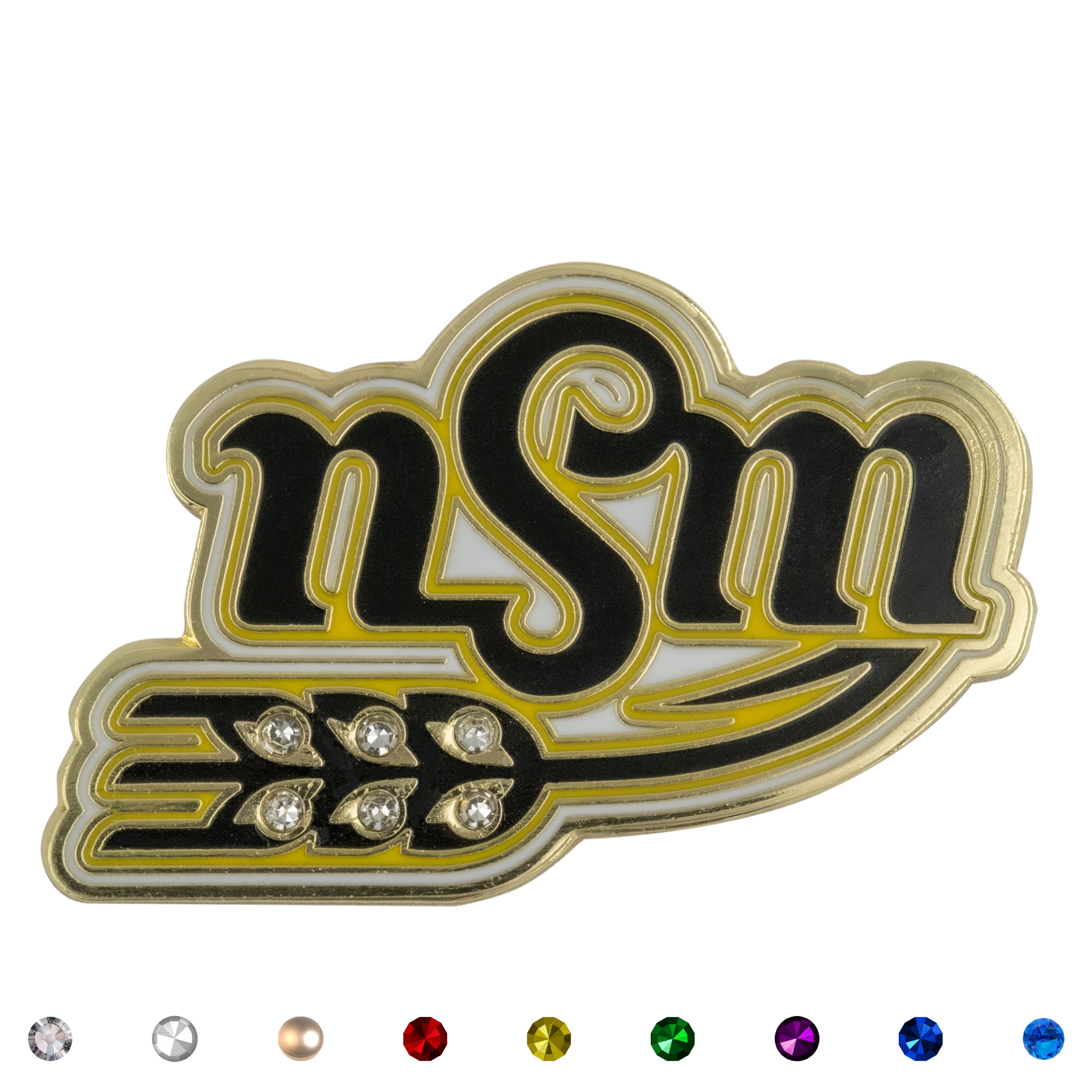 Lapel Pins Die Struck Soft Enamel (3/4") 50