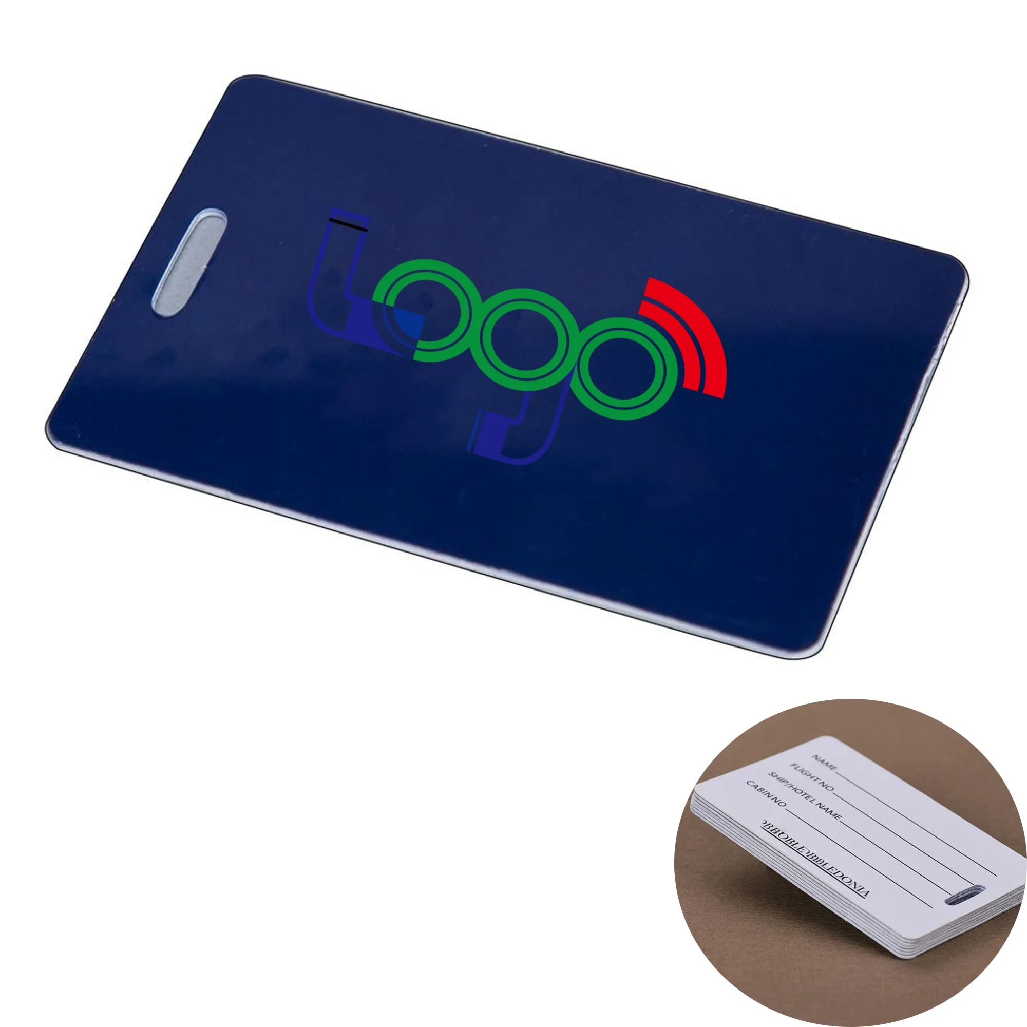 3.2" x 4.7" Custom Full Color PVC ID Badge Working Card 4