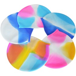 Colorful Silicone Swim Caps for Adult