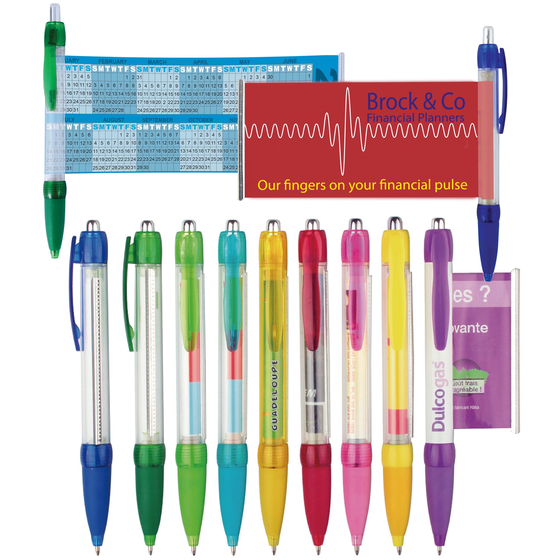 Polymer Printed Banner Pen