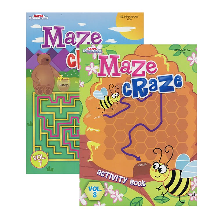 Maze Craze Activity Books - 1 Volume 3